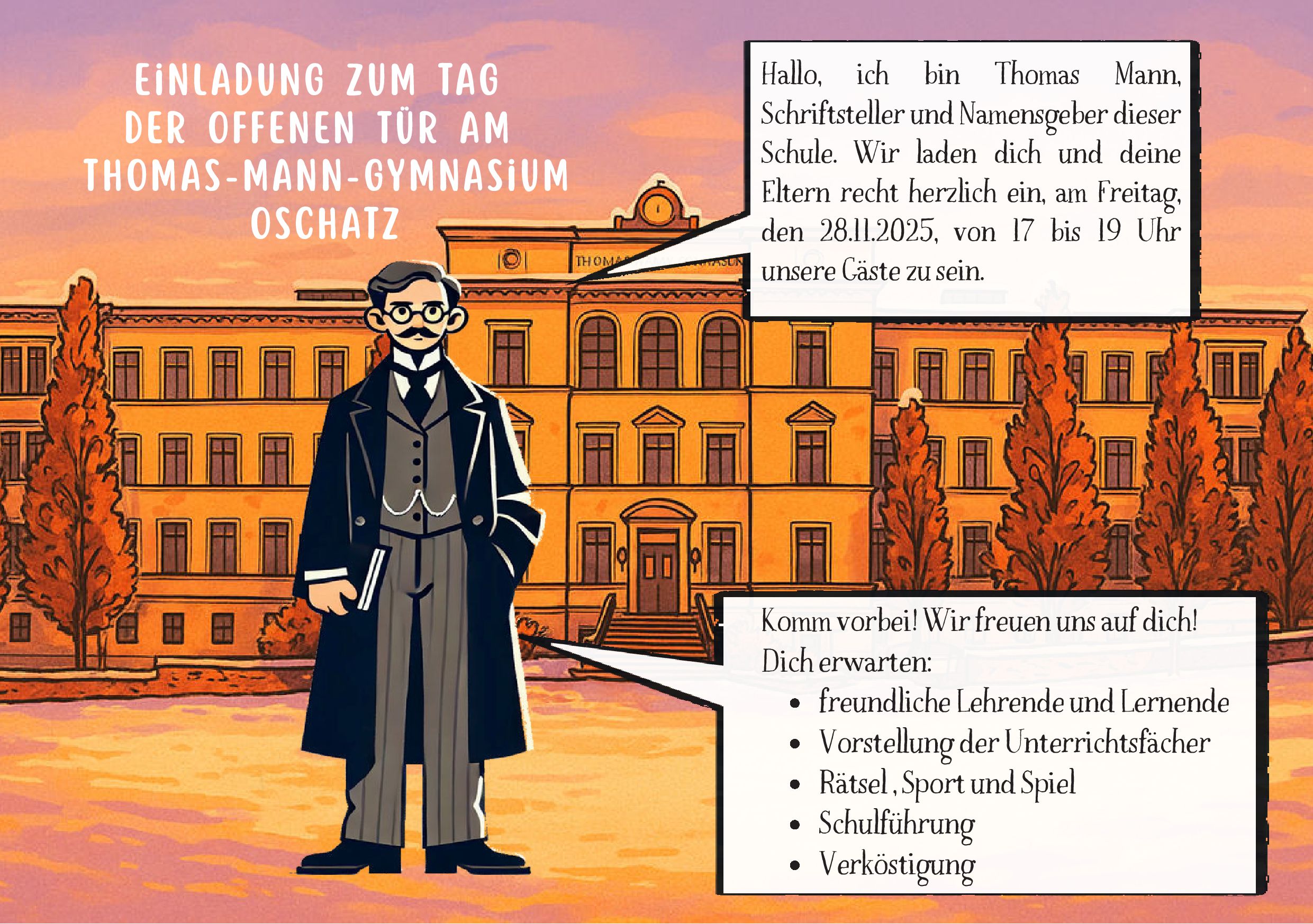 Tag der offenen Tür 2025 Flyer 1