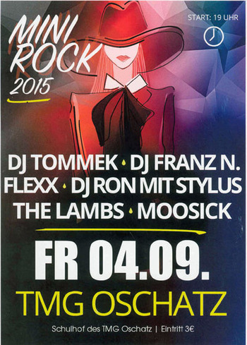 Flyer MiniRock im Park